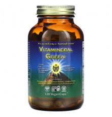 Зелень и зеленые овощи HealthForce Superfoods, Vitamineral Green`` 120 веганских капсул