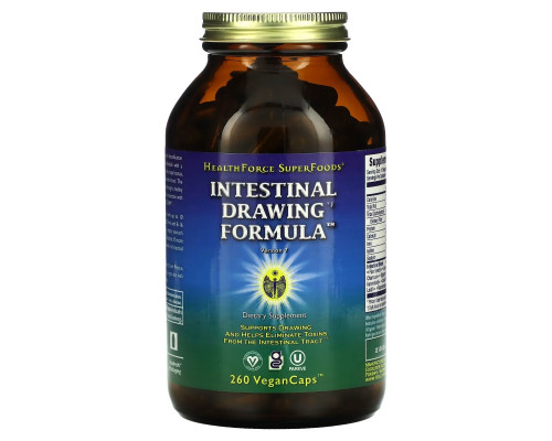 HealthForce Nutritionals Капсулы для очистки желудочно-кишечного тракта 260 растительных капсул HealthForce Nutritionals Капсулы для очистки желудочно-кишечного тракта 260 растительных капсул