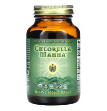 Водоросли HealthForce Superfoods, Хлорелла манна, 100 г (3,53 унции)