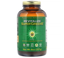 HealthForce Superfoods, Revitalize Super Greens, 8 oz (227 g)