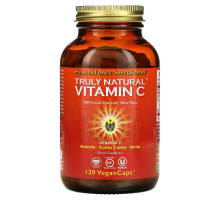 HealthForce Superfoods, Truly Natural Vitamin C, 120 Vegan Caps