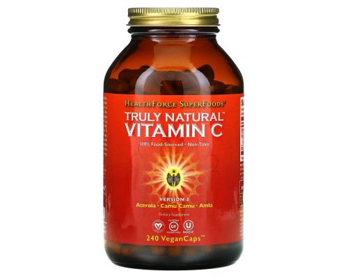 HealthForce Superfoods, Truly Natural Vitamin C v.2, 360 Vegan Caps HealthForce Superfoods, Truly Natural Vitamin C v.2, 360 Vegan Caps