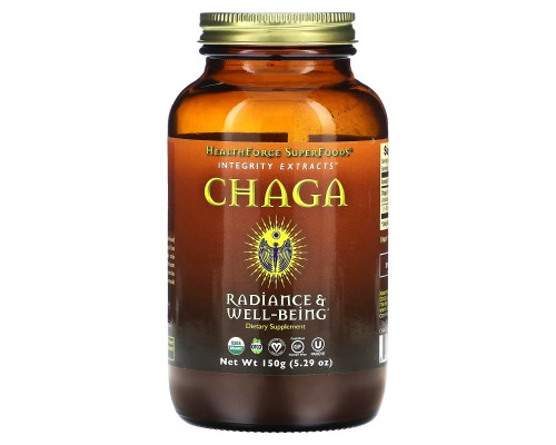 HealthForce Superfoods, Integrity Extracts Chaga, 5.29 oz (150 g) HealthForce Superfoods, Integrity Extracts Chaga, 5.29 oz (150 g)