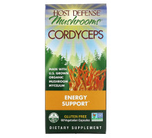 Fungi Perfecti, Hoste Defense Mushrooms, Energy Support, 60 Veggie Caps