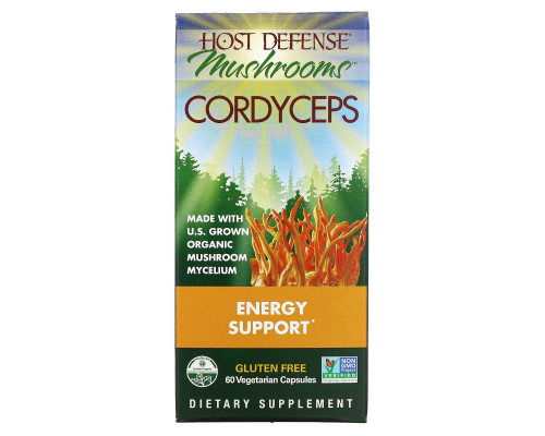Fungi Perfecti, Hoste Defense Mushrooms, Energy Support, 60 Veggie Caps Fungi Perfecti, Hoste Defense Mushrooms, Energy Support, 60 Veggie Caps