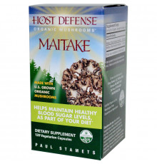 Fungi Perfecti Host Defense Maitake Защитные грибы 120 NP капсул