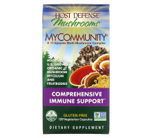 Fungi Perfecti Иммунная защита MyCommunity 120 растительных капсул