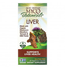 Fungi Perfecti, Host Defense, Myco Botanicals Liver, Helps Support Liver Health, 60 Veggie Caps