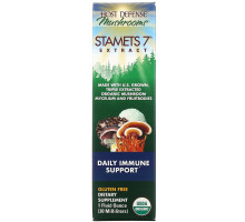 Fungi Perfecti Host Defense Stamets 7 Extract ежедневная иммунная поддержка 1 жидкая унция (30 мл)