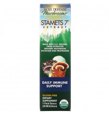 Fungi Perfecti Host Defense Stamets 7 Extract ежедневная иммунная поддержка 1 жидкая унция (30 мл)