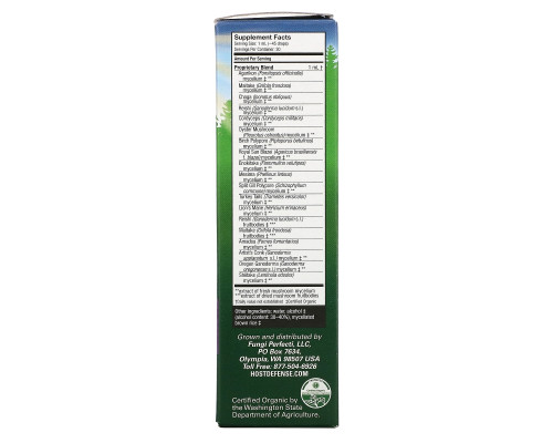 Fungi Perfecti Host Defense My Community Extract Всесторонняя иммунная поддержка 1 жидкая унция (30 мл) Fungi Perfecti Host Defense My Community Extract Всесторонняя иммунная поддержка 1 жидкая унция (30 мл)