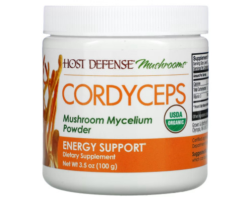 Fungi Perfecti, Cordyceps, Mushroom Mycelium Powder, Energy Support, 3.5 oz (100 g) Fungi Perfecti, Cordyceps, Mushroom Mycelium Powder, Energy Support, 3.5 oz (100 g)
