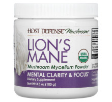 Fungi Perfecti, Lion's Mane, Mushroom Mycelium Powder, Mental Clarity & Focus, 3.5 oz (100 g)