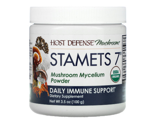 Fungi Perfecti, Stamets 7, Mushroom Mycelium Powder, Daily Immune Support, 3.5 oz (100 g) Fungi Perfecti, Stamets 7, Mushroom Mycelium Powder, Daily Immune Support, 3.5 oz (100 g)