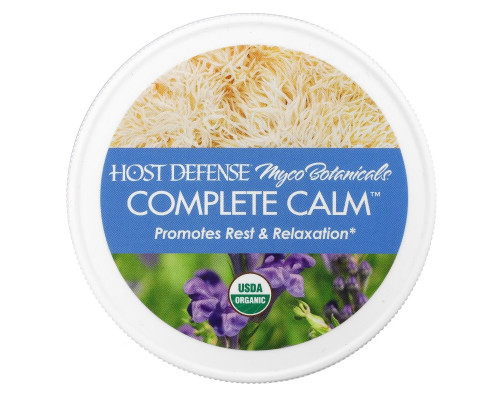 Fungi Perfecti Host Defense, Myco Botanicals, Complete Calm, 3.5 oz (100 g) Fungi Perfecti Host Defense, Myco Botanicals, Complete Calm, 3.5 oz (100 g)