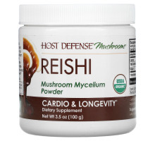 Fungi Perfecti, Reishi, Mushroom Mycelium Powder, Cardio & Longevity, 3.5 oz (100 g)