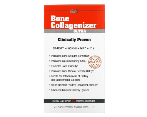 BioSil, Bone Collagenizer Ultra, 60 Vegetarian Capsules BioSil, Bone Collagenizer Ultra, 60 Vegetarian Capsules
