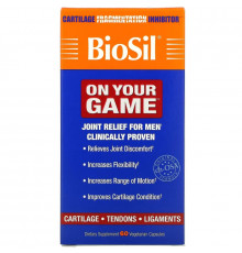 BioSil, On Your Game, 60 Vegetarian Capsules