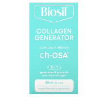 Natural Factors BioSil ch-OSA препарат улучшающий выработку коллагена 1 жидкая унция (30 мл)