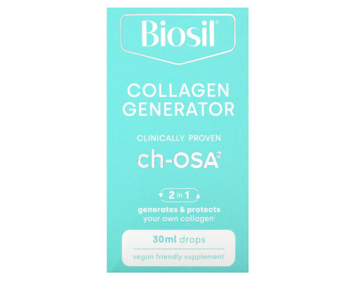 Natural Factors BioSil ch-OSA препарат улучшающий выработку коллагена 1 жидкая унция (30 мл) Natural Factors BioSil ch-OSA препарат улучшающий выработку коллагена 1 жидкая унция (30 мл)
