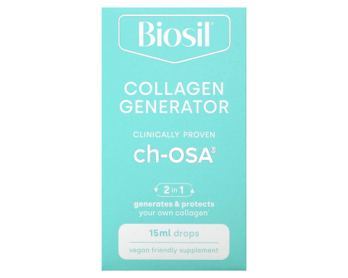 Natural Factors BioSil ch-OSA улучшенный генератор коллагена 05 жидких унций (15 мл) Natural Factors BioSil ch-OSA улучшенный генератор коллагена 05 жидких унций (15 мл)