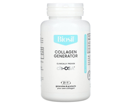 Natural Factors BioSil ch-OSA Advanced Collagen Generator 120 вегетарианских капсул Natural Factors BioSil ch-OSA Advanced Collagen Generator 120 вегетарианских капсул