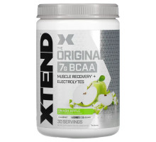 Scivation Xtend BCAAs (аминокислоты с разветвленными боковыми цепями) со вкусом зеленого яблока 140 унций (398 г)