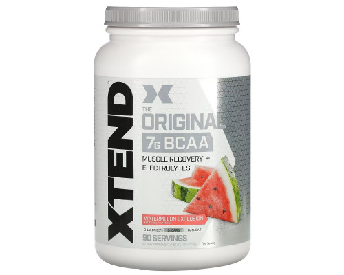 Scivation Xtend аминокислоты с разветвленными боковыми цепями со вкусом арбуза 406 унции (1152 г) Scivation Xtend аминокислоты с разветвленными боковыми цепями со вкусом арбуза 406 унции (1152 г)
