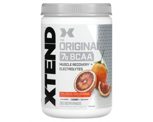 Электролиты Xtend, The Original, 7 г аминокислот с разветвленной цепью (BCAA), со вкусом итальянского красного апельсина, 435 г (15,3 унции) Электролиты Xtend, The Original, 7 г аминокислот с разветвленной цепью (BCAA), со вкусом итальянского красного апельсина, 435 г (15,3 унции)