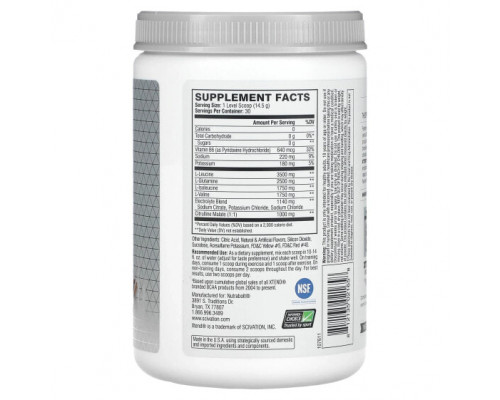 Электролиты Xtend, The Original, 7 г аминокислот с разветвленной цепью (BCAA), со вкусом итальянского красного апельсина, 435 г (15,3 унции) Электролиты Xtend, The Original, 7 г аминокислот с разветвленной цепью (BCAA), со вкусом итальянского красного апельсина, 435 г (15,3 унции)