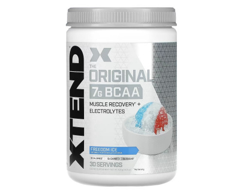 Xtend, The Original 7G BCAA, Freedom Ice, 14.8 oz (420 g) Xtend, The Original 7G BCAA, Freedom Ice, 14.8 oz (420 g)