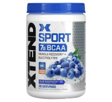 Xtend, Sport, 7G BCAA, Blue Raspberry Ice, 12.2 oz (345 g)