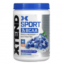 Xtend, Sport, 7G BCAA, Blue Raspberry Ice, 12.2 oz (345 g)