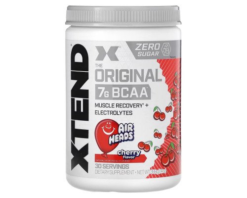 Xtend, The Original, Muscle Recovery + Electrolytes, Cherry, 14 oz (399 g) Xtend, The Original, Muscle Recovery + Electrolytes, Cherry, 14 oz (399 g)