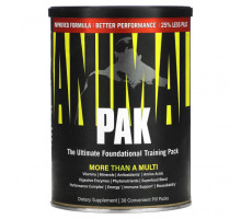 Витаминно-минеральные комплексы Universal Nutrition, Animal, PAK, 30 удобных таблеток