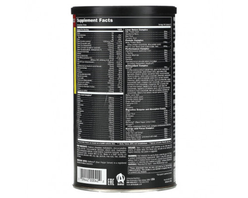 Витаминно-минеральные комплексы PAK®, Ultimate Foundation, 44 Packs Витаминно-минеральные комплексы PAK®, Ultimate Foundation, 44 Packs