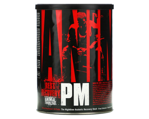 Universal Nutrition Animal PM Отдых и восстановление 30 пакетиков Universal Nutrition Animal PM Отдых и восстановление 30 пакетиков