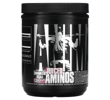 Universal Nutrition, Animal Juiced Aminos,  усовершенствованные аминокислоты с разветвленной цепью, клубника-лайм, 358 г
