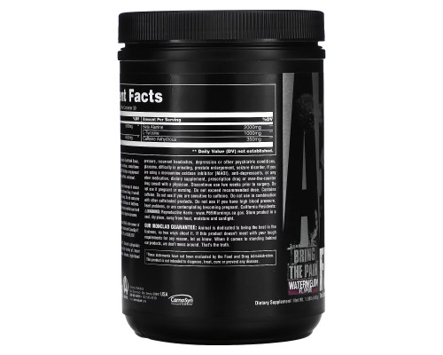 Animal, Fury, The Complete Pre-Workout Stack, Watermelon, 1.08 lb (492 g) Animal, Fury, The Complete Pre-Workout Stack, Watermelon, 1.08 lb (492 g)