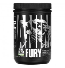 Предтренировочные комплексы Animal, Fury, зеленое яблоко, 507 г (1,12 фунта)