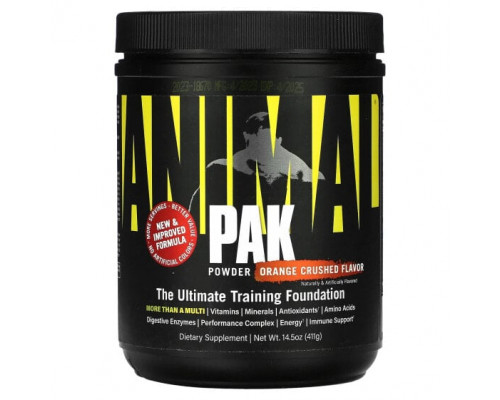 Витаминно-минеральные комплексы Pak®, Ultimate Foundation, Orange Crush, 14.5 oz (411 g) Витаминно-минеральные комплексы Pak®, Ultimate Foundation, Orange Crush, 14.5 oz (411 g)