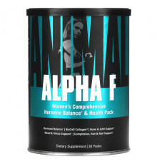 Женское здоровье Animal, Alpha F, Women's Comprehensive Hormone Balance & Health Pack, 30 Packs