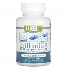 Natural Dynamix Масло криля DX 1000 мг 60 мягких капсул