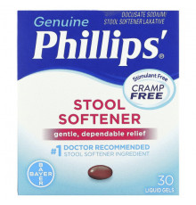 Для пищеварительной системы Stool Softener, 30 Liquid Gels