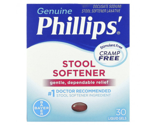 Для пищеварительной системы Stool Softener, 30 Liquid Gels Для пищеварительной системы Stool Softener, 30 Liquid Gels
