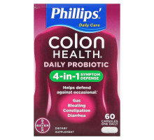 Phillips, Colon Health Daily Probiotic, 60 Capsules