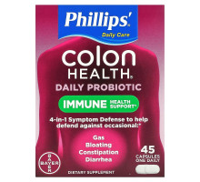 Phillips, Colon Health Daily Probiotic, 45 Capsules