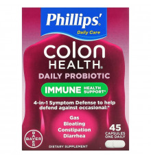 Phillips, Colon Health Daily Probiotic, 45 Capsules