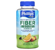 Phillips, Fiber Good Gummies, Assorted Flavors, 90 Gummies