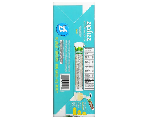 Zipfizz, Healthy Energy With Vitamin B12, Pina Colada, 20 Tubes, 11 g Each Zipfizz, Healthy Energy With Vitamin B12, Pina Colada, 20 Tubes, 11 g Each